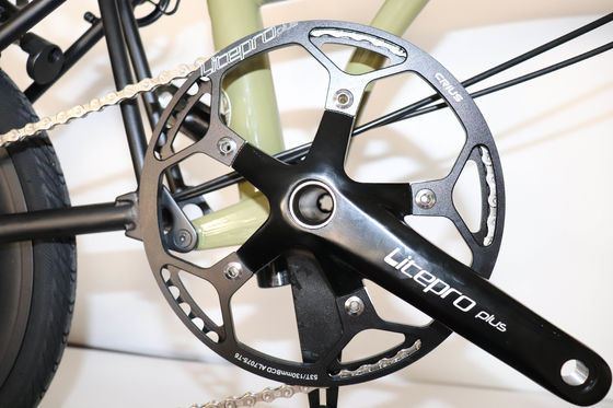 16 pollici Crius bicicletta pieghevole 349 V freno 8 velocità 9 velocità telaio in acciaio cromo-molibdeno