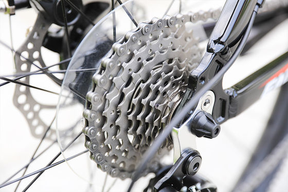 24 velocità Full Suspension Mountain Bike con telaio in alluminio e larghezza di pneumatici di 26*1,95"