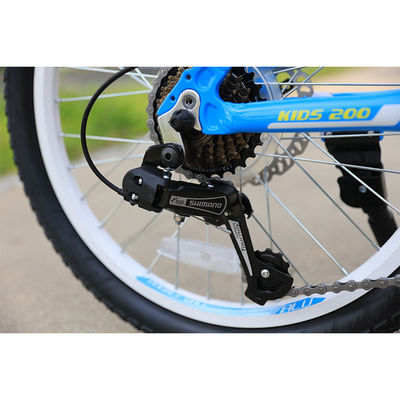 Bicicletta per bambini con telaio in acciaio per bambini di 6 anni Materiale di forchetta e cerchiera in lega di alluminio