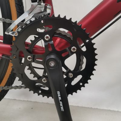 Bici da strada professionali 700c Trek Bike con freno a disco meccanico e 18 marce di velocità