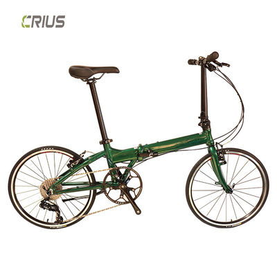 Bicicola pieghevole leggera da corsa da 20 pollici 9 velocità Master V con forcella in alluminio