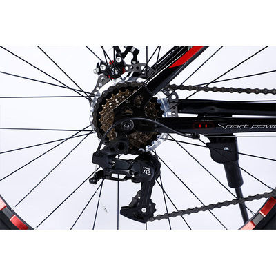 Vivi l' emozione di una bicicletta da montagna a 24 velocità con doppio cerchio e pneumatici di grandi dimensioni