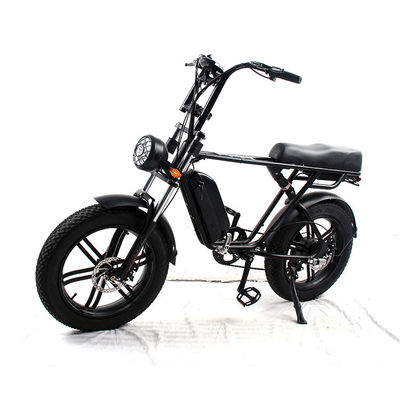 Bicicleta elettrica a motore a mozzo posteriore a sospensione completa con potenza di 48v 1000w e batteria rimovibile