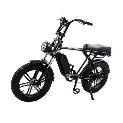 35kg Aluminum Alloy Frame Fat Tire Electric E Bike con motore a lunga autonomia da 48v 750W/1000W