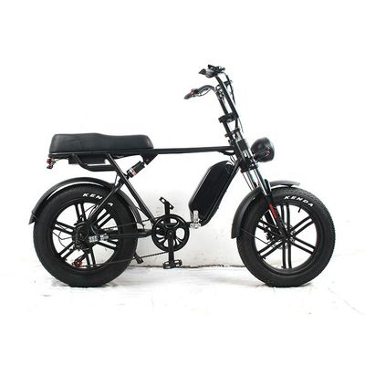 35kg Aluminum Alloy Frame Fat Tire Electric E Bike con motore a lunga autonomia da 48v 750W/1000W