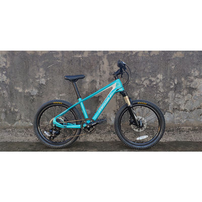 Bicicletta per bambini da 20 pollici con forchetta a sospensione e telaio in fibra di carbonio pesa solo 11 kg
