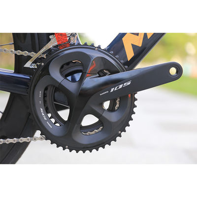 Nuovamente progettato 700C*25 22 velocità Carbon Frame Bend Handlebar Road Bike con sospensione a forcella