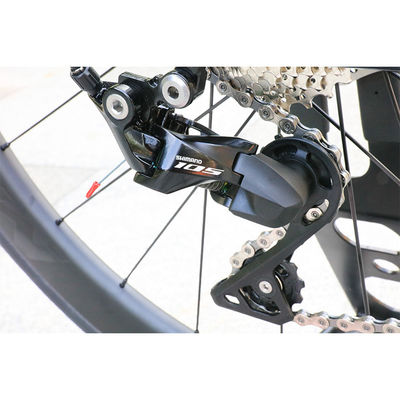 Nuovamente progettato 700C*25 22 velocità Carbon Frame Bend Handlebar Road Bike con sospensione a forcella