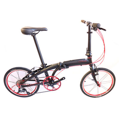 Full Shockproof Frame Folding Bike 20" 9 velocità Crius Velocity-D Freno per adulti