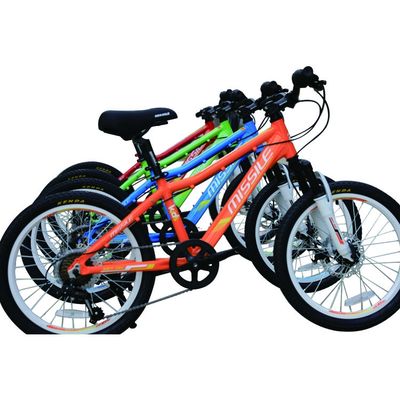 Triciclo per bambini in telaio in acciaio Esplorazione e avventura in montagna