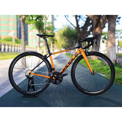 700C 22 velocità ingranaggi Aero telaio Unpaint Carbon ghiaia Off Road Bicicleta senza logo 8,5 kg