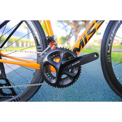 700C 22 velocità ingranaggi Aero telaio Unpaint Carbon ghiaia Off Road Bicicleta senza logo 8,5 kg