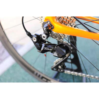 700C 22 velocità ingranaggi Aero telaio Unpaint Carbon ghiaia Off Road Bicicleta senza logo 8,5 kg