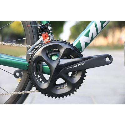 700C 22 velocità ingranaggi Aero telaio Unpaint Carbon ghiaia Off Road Bicicleta senza logo 8,5 kg
