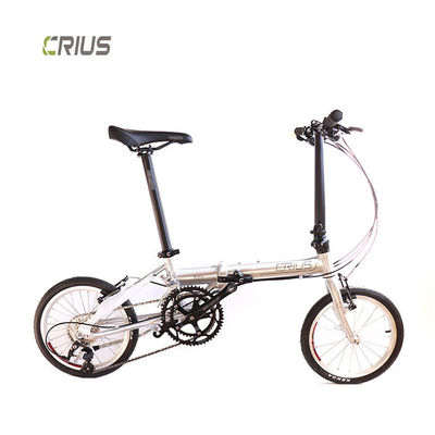 16 pollici Folding Bike con Microshift R9 Rear Derailleur e Xunjie 9s 11-28T Cassetta