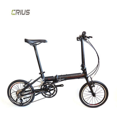 16 pollici Folding Bike con Microshift R9 Rear Derailleur e Xunjie 9s 11-28T Cassetta