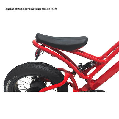 Bicicletta elettrica a freno a disco meccanico 48v 500w Motor ebike 2 ruote 20 pollici gomma di grasso