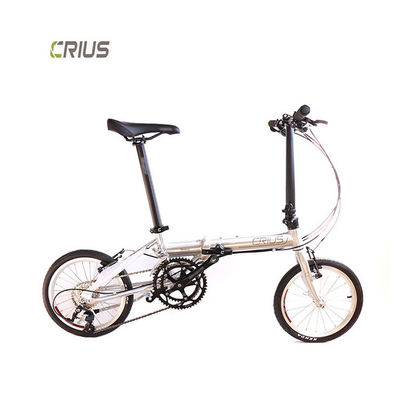 Fitness all'aria aperta 16 pollici Shadow Folding Bike con e Microshift R9 Rear Derailleur