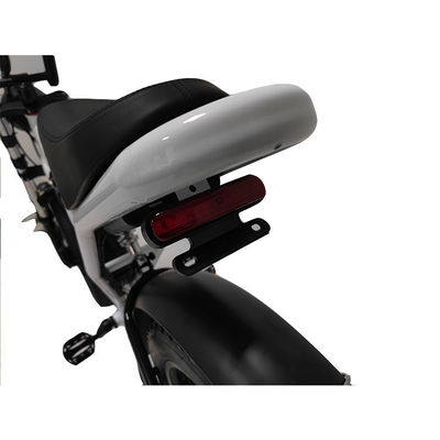 Fast Electric Dirt Bike Mountain City Road EBike con freno a disco meccanico in nero
