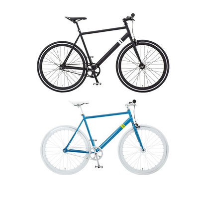 SKD 85% Assemblaggio 700c Ruote Biciclette da strada a velocità singola Uomini Biciclette a marcia fissa