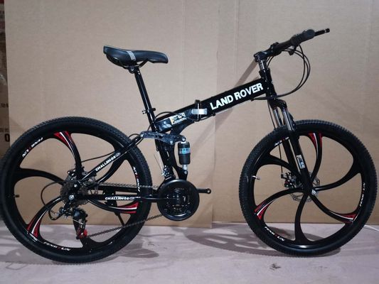Biciclette pieghevoli da 20 pollici per adulti Cornice in acciaio Vernice interna Lunghezza 1,33m