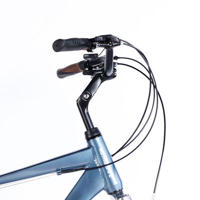 700c Uomo Urban City Bike con 24 velocità e Al Crown Sus Fork