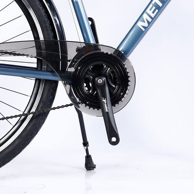 700c Uomo Urban City Bike con 24 velocità e Al Crown Sus Fork