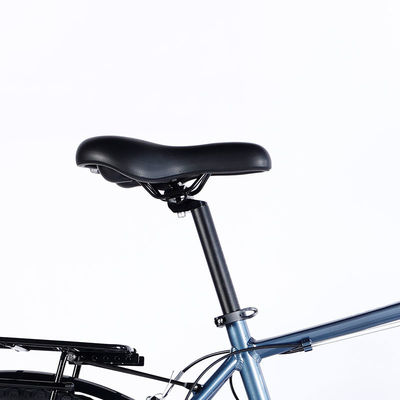 700c Uomo Urban City Bike con 24 velocità e Al Crown Sus Fork