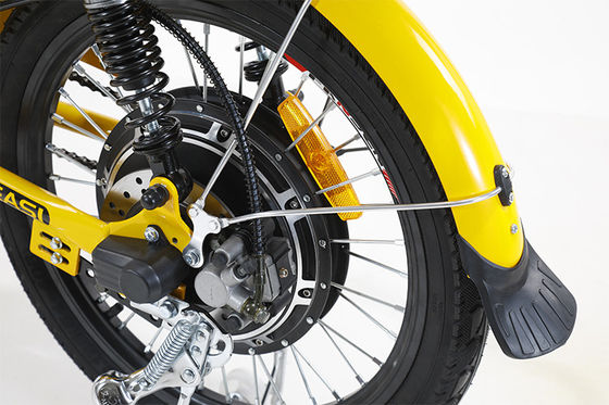Bici elettrico per la consegna telaio in acciaio 48V 400W motore senza spazzole batteria al litio