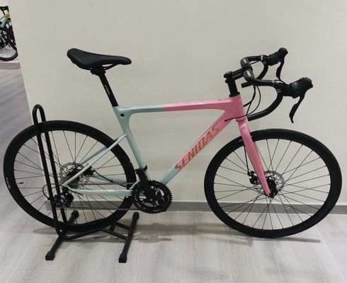Bicicletta stradale in fibra di carbonio 700C 2*9s 1*9s AL Frame Nice Shape AL Hub E 10kg