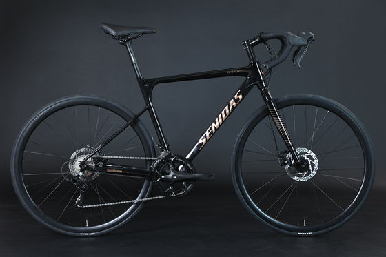 Bicicletta stradale in fibra di carbonio 700C 2*9s 1*9s AL Frame Nice Shape AL Hub E 10kg
