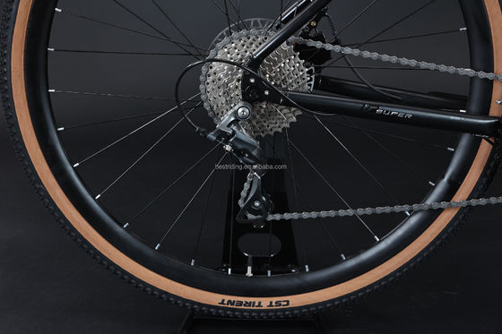 Pedal ordinario attraverso asse 700 * 40C freni a disco idraulici bicicletta di ghiaia con cavi nascosti