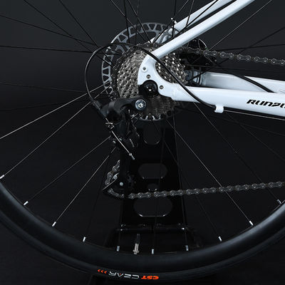 Bicicletta da strada leggera con telaio in alluminio con 18 velocità e freno idraulico per il controllo