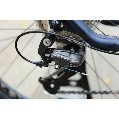Cornice personalizzata per mountain bike a doppia sospensione a 24 velocità con larghezza di pneumatici di 27,5*1,95"