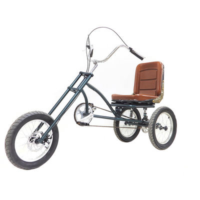 16" Triciclo a velocità singola con freno a disco 160mm Manubri in acciaio ad alto carbonio