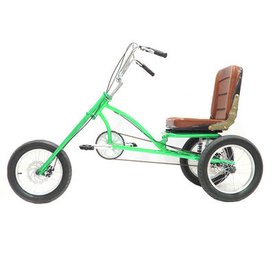 16" Triciclo a velocità singola con freno a disco 160mm Manubri in acciaio ad alto carbonio