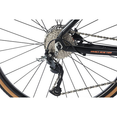 27 velocità velocità di progettazione adulto 700 * 35C Flat Bar Road Bike con forchetta in lega personalizzabile