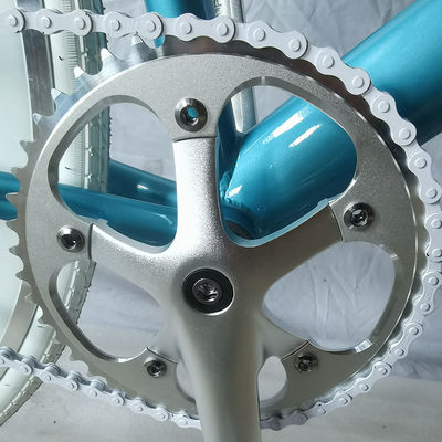 Bicicletta a rotaia fissa con 85% di montaggio SKD e 1/2*1/8*44T*170L crankset