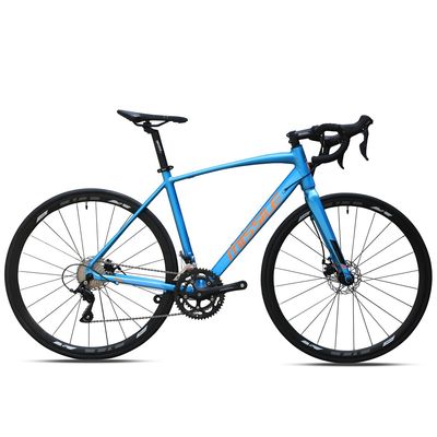 700C Bicicletta stradale a telaio rigido 18 velocità Materiale del telaio in lega di alluminio 10,5 kg Peso