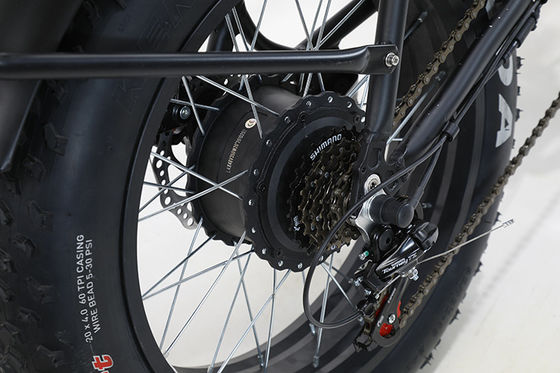 26" Dimensione Ruota Esercizio Balance Pieghevole Fat Tire Bicicletta elettrica Cornice in lega di alluminio