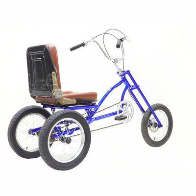 16 pollici Trike 3 ruote triciclo bici da carico per adulti con manubrio in acciaio ad alto tenore di carbonio