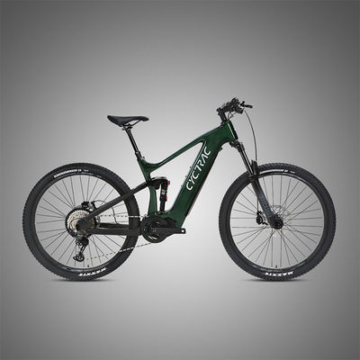 EM10 Cavi interni in fibra di carbonio Midmotor Shox posteriore Electric Assistant Bike