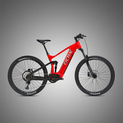 EM10 Cavi interni in fibra di carbonio Midmotor Shox posteriore Electric Assistant Bike