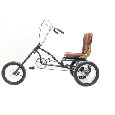 Manubri in acciaio ad alto tenore di carbonio Stem 7 velocità Bicicleta di carico per adulti Trike manuale