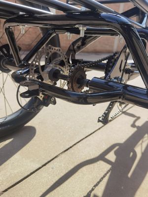 Cornice in acciaio ad alto tenore di carbonio 7 velocità Cargo Trike con ruote di alluminio spessa 24 pollici