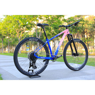 Bici da montagna leggera da 29 pollici con forchetta anteriore in fibra di carbonio e catena YBN S12S