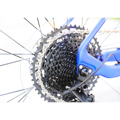 Bici da montagna leggera da 29 pollici con forchetta anteriore in fibra di carbonio e catena YBN S12S