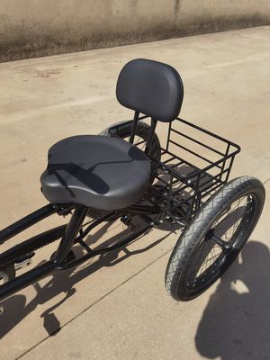 Cornice in acciaio ad alto tenore di carbonio 7 velocità Cargo Trike con ruote di alluminio spessa 24 pollici