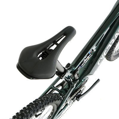 48V Mid Drive Fibra di carbonio tramite asse Boost Frame Cavi interni Bicicletta elettrica EM6 Ebike