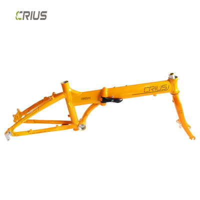 20" Cornice di bicicletta pieghevole in lega di alluminio con modalità di lavorazione della superficie lucida Adatta